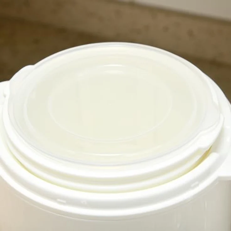 HOMCOM Joghurtbereiter 1,5 L Joghurtmaschine für griechischen Joghurt, inkl. 2 Behälter, Sieb, Weiß – Bild 8