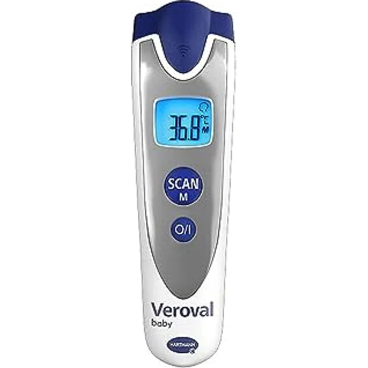 VEROVAL Veroval Baby Infrarot Thermometer berührungslos messend weiß – Bild 2