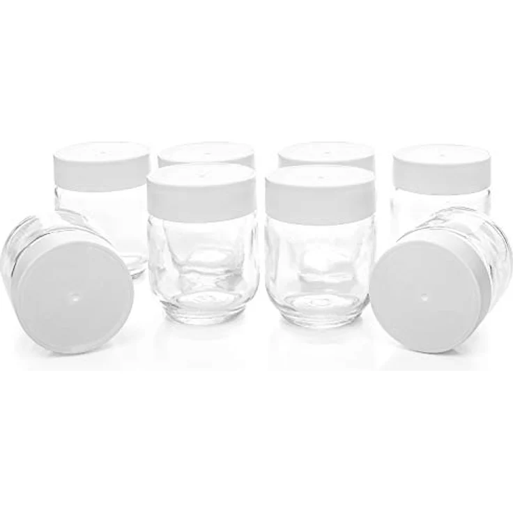ROMMELSBACHER Joghurtbereiter JG 40 - für bis zu 1200 g Joghurt, LCD Display, 18 Stunden Zeitschaltuhr, automatische Abschaltung, elektronische Temperaturregelung, 8 Portionsgläser à 150 ml, 40 Watt – Bild 6