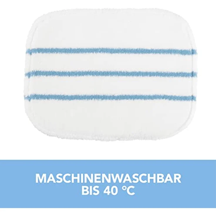 MAXXMEE Bodentuch für Vibration Dampfbesen | Ersatzbezüge | 28cm x 22cm x 0,4cm | Auch universal einsetzbar [Wiederverwendbar] – Bild 4