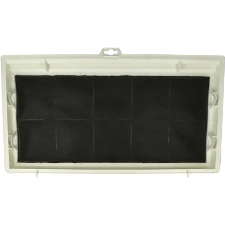 vhbw 4x Aktivkohlefilter kompatibel mit Bosch DHS930S01, DHS930S02, 0752201184(00), 0752201183(00) Dunstabzugshaube - 49,5 x 29,5 x 6,2 cm, dunkelgrau – Bild 2
