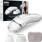 Braun IPL Silk·expert Pro 3, Haarentfernung für zuhause, mit Aufbewahrungstasche, 3 Aufsätze, PL3230