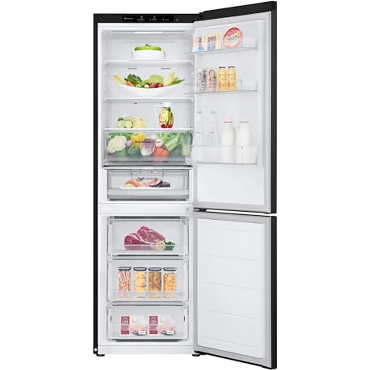 LG GBV3100AEP Kühl-Gefrier-Kombination, 234 l Kühlvolumen, 110 l Gefriervolumen, A Energieeffizienz, Moist Balance Crisper™, freistehend, leise mit 33 dB – Bild 1