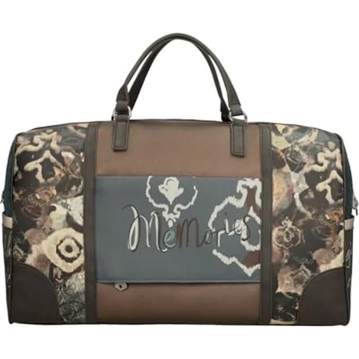 Anekke Real Weekender Reisetasche, 51 cm, braun, aus 100% Polyurethan, mehrfarbig – Bild 2