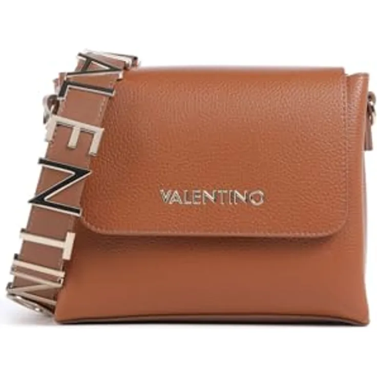 Valentino Alexia Handtasche 22 cm, braun, 100% Polyurethan, 22 cm x 10 cm x 17 cm