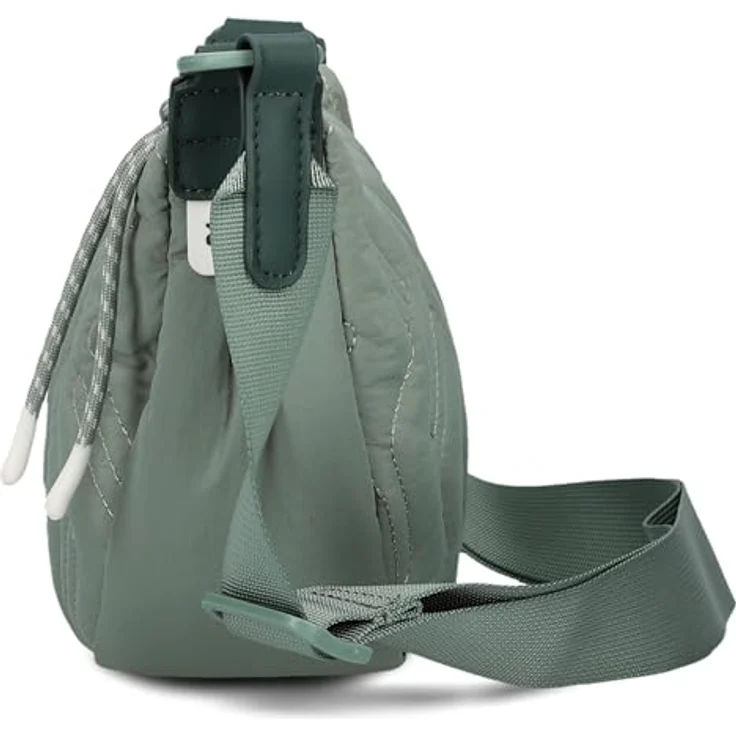 Zwei Cleo Umhängetasche 30 cm, elegante Handtasche in Schwarz – Bild 6