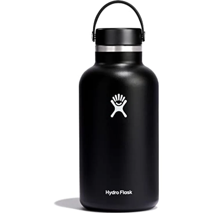 Hydro Flask W64BTS001 Flex Cap Flask, Steel, Black, 1893ml (64oz) – Bild 1