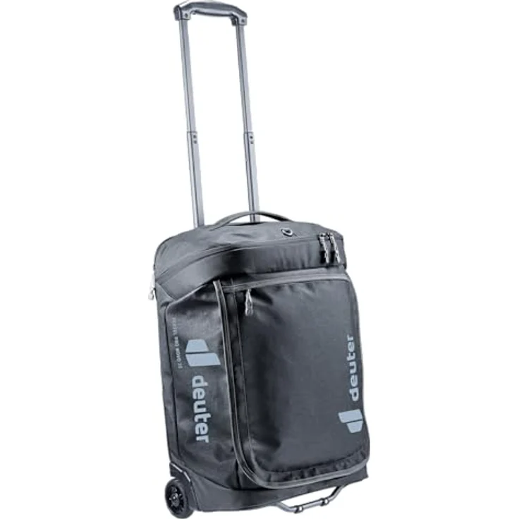 deuter Trolley Reisetasche Duffel Pro Movo 36, 2 Rollen, wasserabweisend, handgepäcktauglich, schwarz – Bild 4