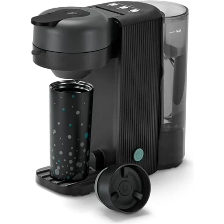 Tchibo Kaffeepadmaschine CALL ME PAD, für 2 Tassen, schnell und leise, automatische Abschaltfunktion, Graphite – Bild 3