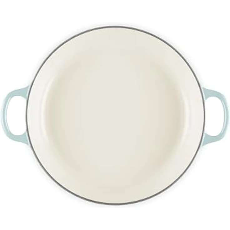 Le Creuset Signature Emaillierter Gusseisen-Blüten-Schmorpf, 2,25 l, Meersalz, hervorragende Wärmeverteilung und -speicherung, ofenfest bis 260 °C, kompatibel mit allen Herdarten – Bild 3