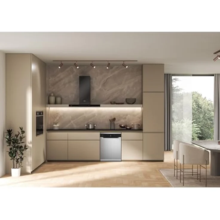 Whirlpool W2FHD624X, Geschirrspüler 60 cm, 14 Maßgedecke, 44 dB, Silence-Programm, 6. Sinn-Technologie – Bild 2