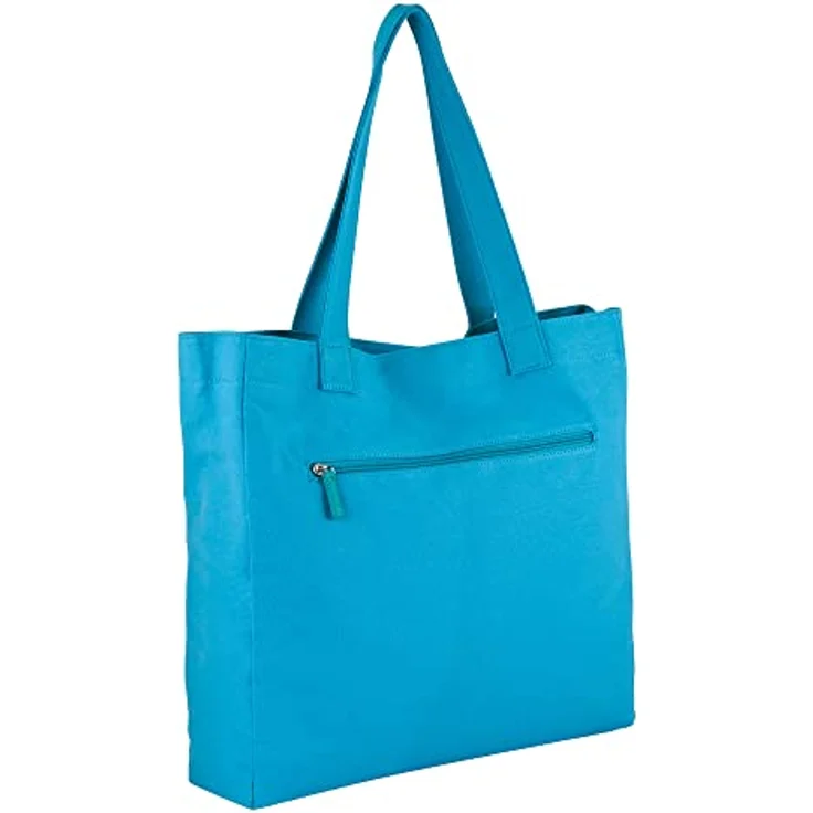 Tom Tailor Marcy Shopper Tasche 50 cm, Einkaufshilfe, praktischer Stauraum, schwarz – Bild 2