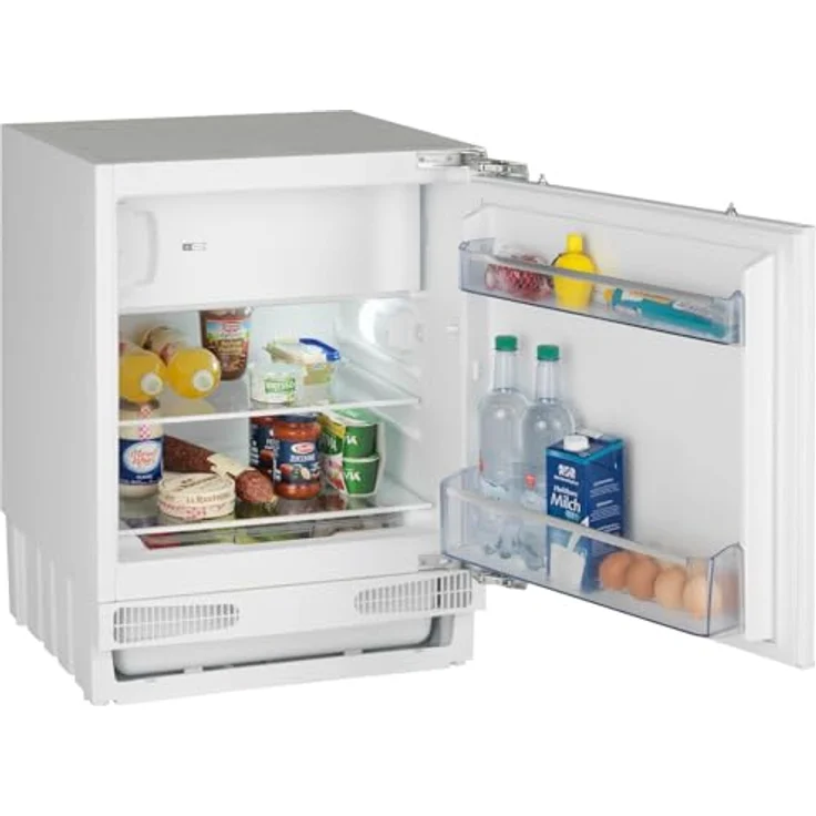 Oranier Kühlschrank 82 cm - kleiner Unterbaukühlschrank mit Gefrierfach - 115 Liter Gesamtvolumen - mit Festtürtechnik Türanschlag wechselbar UKS108 – Bild 1