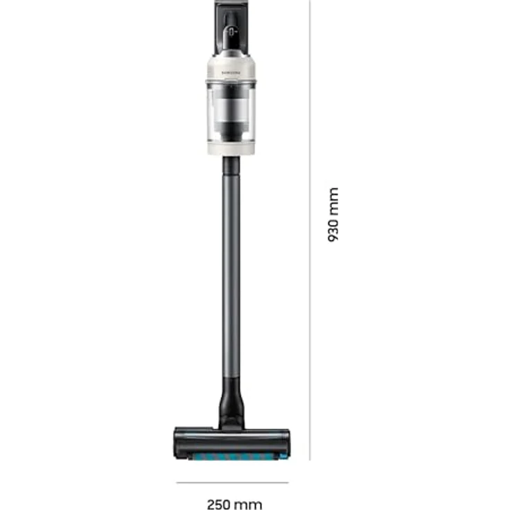 Samsung Akku-Handstaubsauger BESPOKE AI Jet, 280W, Akku+ Wet & Clean, beutellos, VS80F28EGS/WD, 770 W, lange Akkulaufzeit bis 60 min – Bild 2