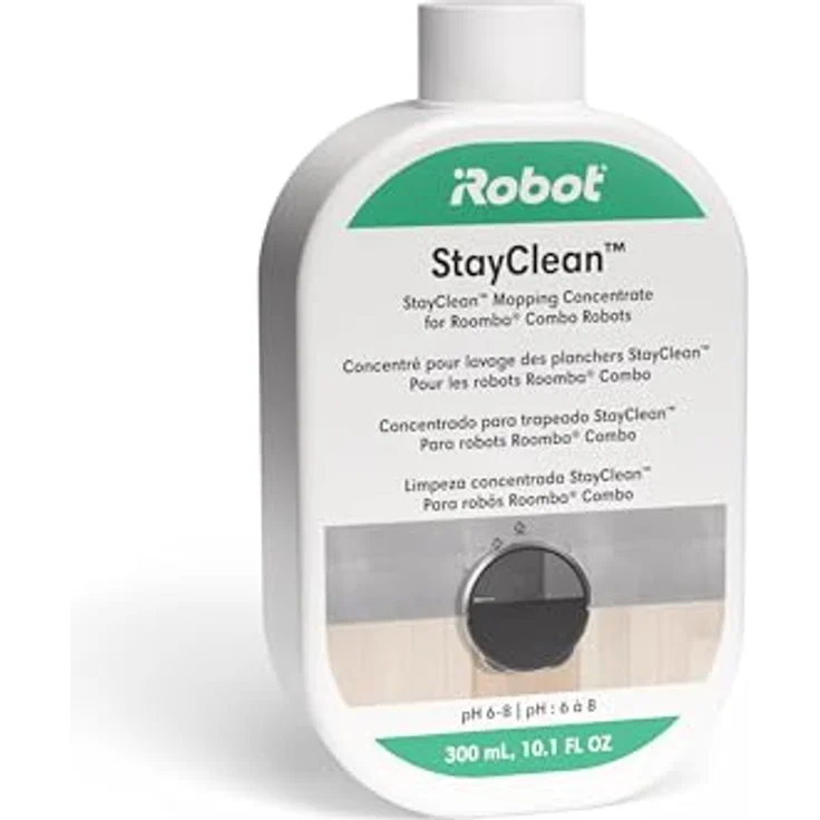 iRobot Roomba Combo Cleaning Solution, StayClean™ Reinigungskonzentrat für Hartböden, 300 ml – Bild 2