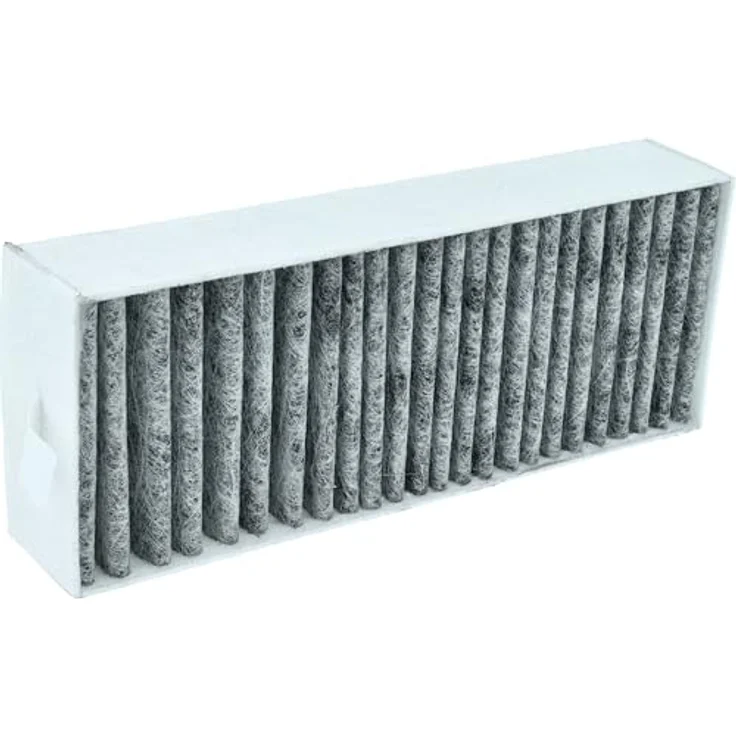 VHBW 4x Aktivkohlefilter für Bosch Dunstabzugshaube Series 6/8, weiß/grau, effektive Geruchsneutralisation, Austauschzyklus 12 Monate – Bild 2