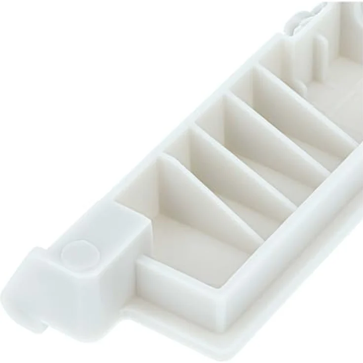 vhbw Türöffner für Mikrowelle, kompatibel mit Samsung GW712K/XET und GE88-Serie, Hebel für Türmechanismus, Weiß – Bild 6