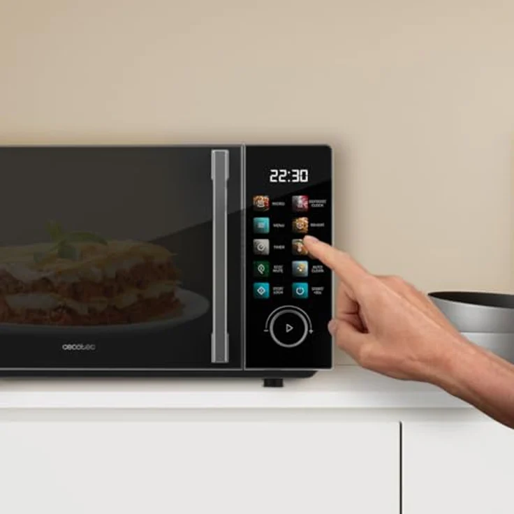 Cecotec Proclean 6030 Black, Mikrowelle mit 20 Litern, 700 W, Touchscreen und 10 Leistungsstufen – Bild 5