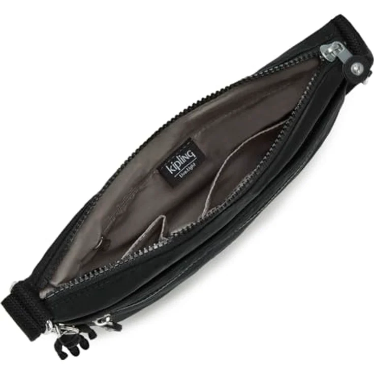 KIPLING Umhängetasche Kipling K19911 Arto M Schultertasche, Kipling-Affe, Ultra leicht & wasserabweisend, 6 Liter, Schwarz – Bild 5