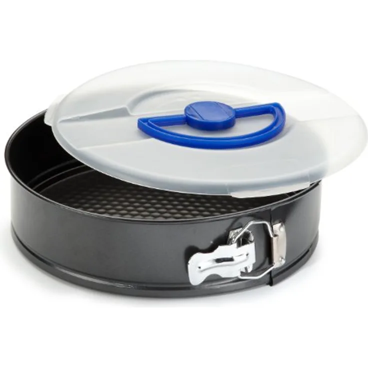 Axentia 253818 Springform, 26 cm, mit Transportdeckel