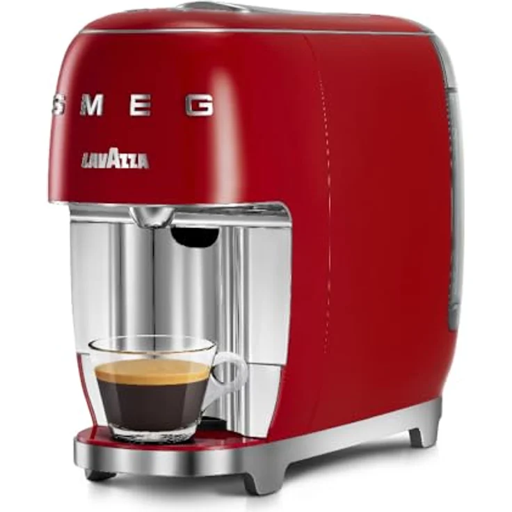 Lavazza LM200RED, Espressomaschine für LavAzza A Modo Mio Kapseln, 1250 Watt, 10 Bar Pumpendruck, rotes Kunststoffgehäuse – Bild 6