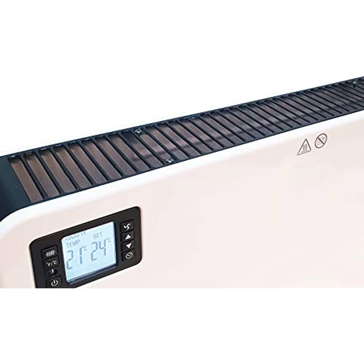 DMS EHK-230 Konvektor, 2300 Watt, Überhitzungsschutz, Thermostat, Fernbedienung, weiß-schwarz, Konvektor – Bild 4