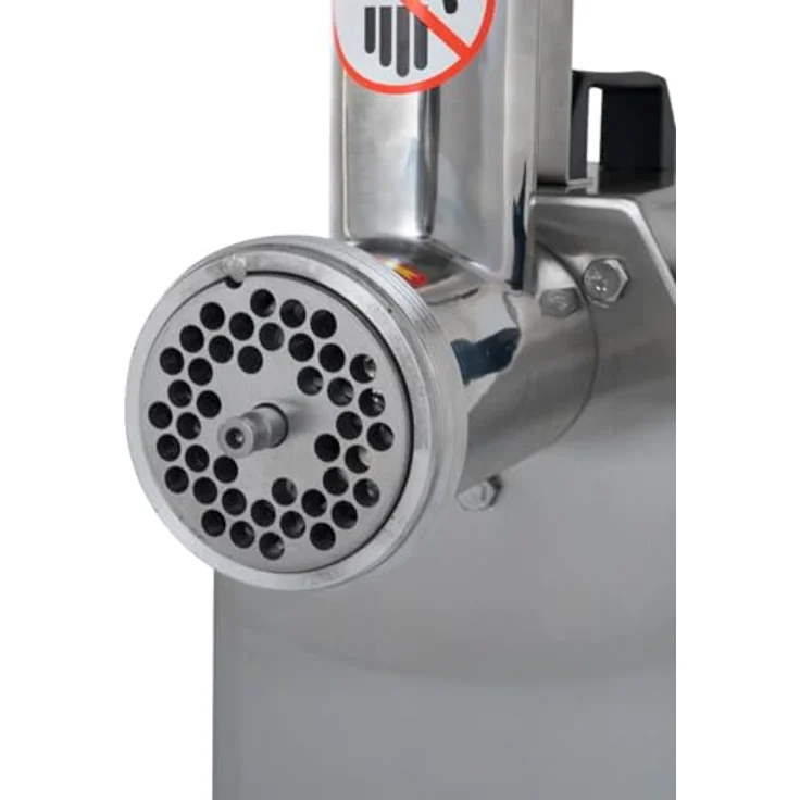 GastroHero Fleischwolf FWE, leistungsstarker Fleischwolf mit 220 kg/h, 1100 W, Edelstahl AISI 201 – Bild 8
