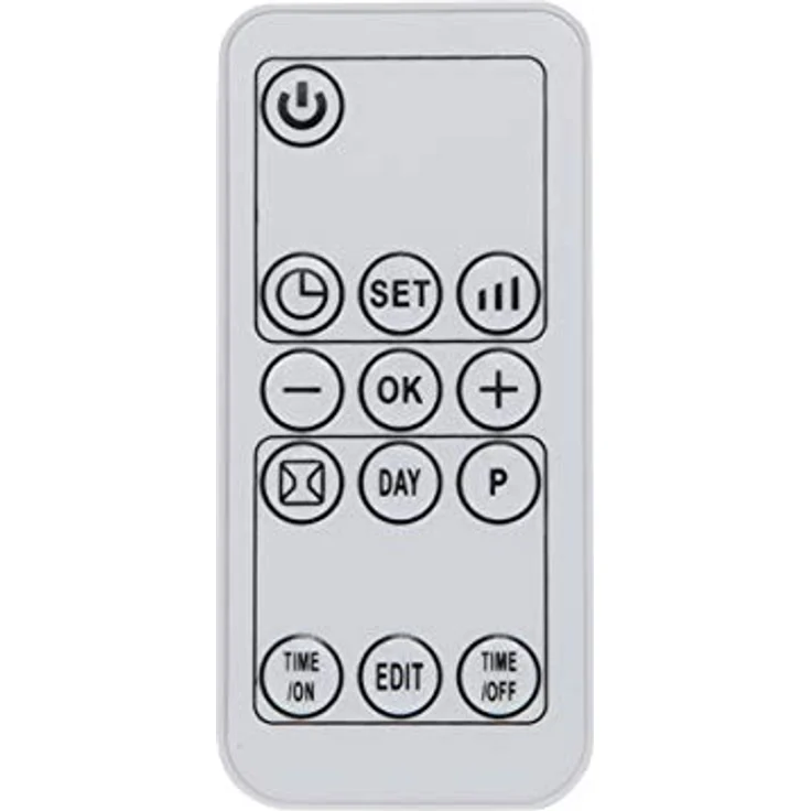 Orbegozo SP 6500 Wandheizer, 2000 W, Fernbedienung, Tages- und Wochenprogrammierung, Überhitzungsschutz, LED-Display, Kunststoff, Keramik, silberfarben, Heizlüfter – Bild 6