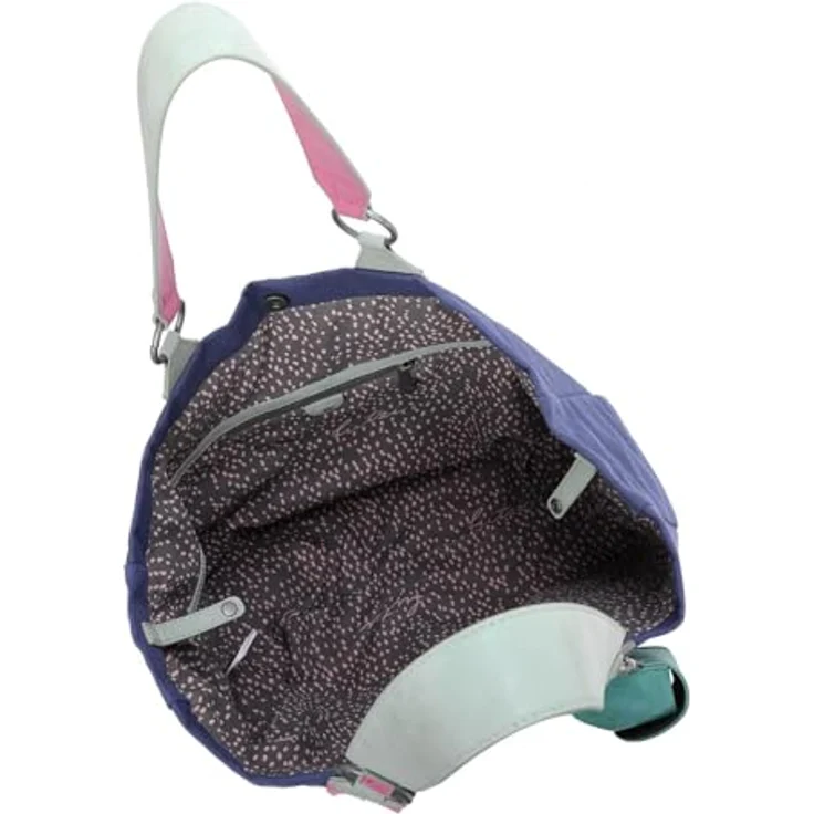 Fritzi aus Preußen Izzy Canvas Shopper Tasche, 45 cm x 19 cm x 39 cm, 100% Baumwolle, blau – Bild 3