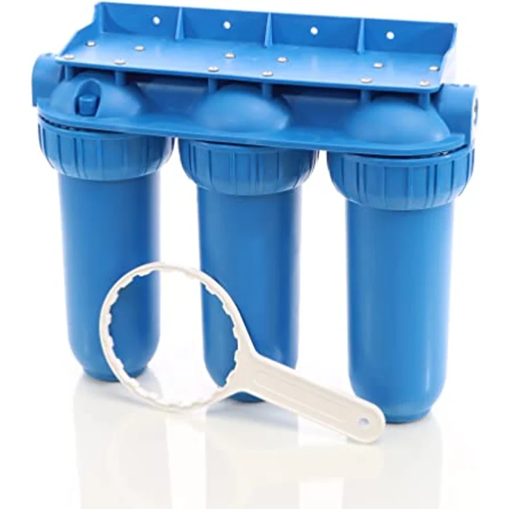Naturewater NW-BR10B5 3-Stufenfilter 32.89 mm (1') Sedimentfilter Aktivkohleblock Aktivkohlegranulat – Bild 4