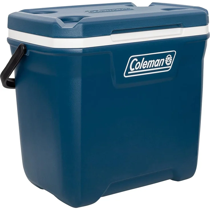 Coleman 2000037209 Xtreme 28 QT passive Kühlbox, Cooler, 26 Liter, geeignet für 8 x 1,5 Liter Flaschen, 36 x 0,33 Liter Dosen, Tragegriff, Deckel, Kunststoff, blau – Bild 5