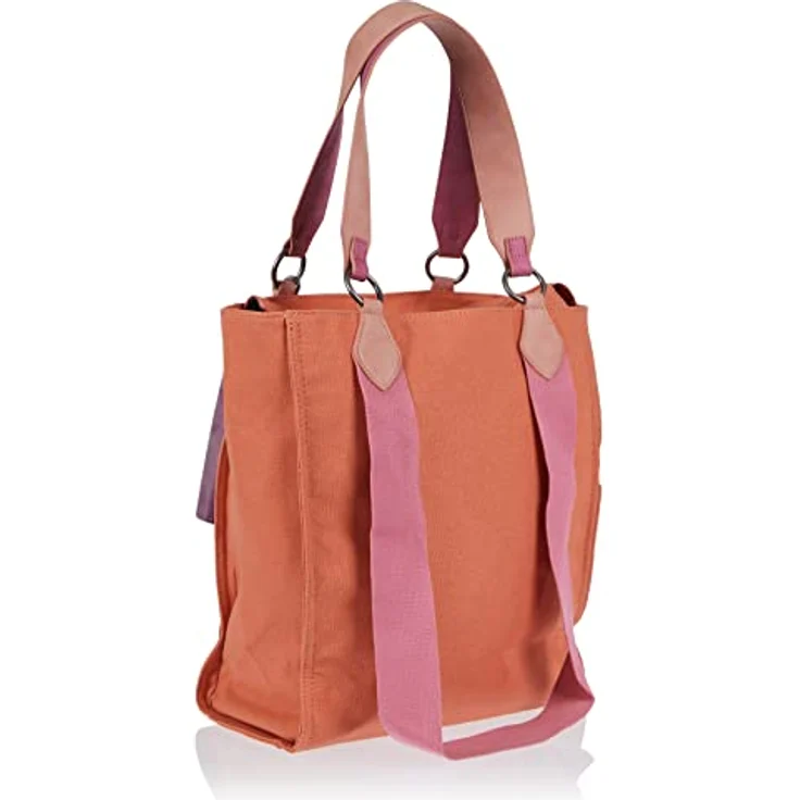 Fritzi aus Preußen Izzy02, Canvas Shopper Tasche 32 cm x 11 cm x 38.5 cm, 100% Baumwolle, orange – Bild 2