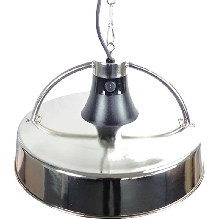 Aktobis Decken-Heizstrahler, Balkonheizer, Zeltheizer WDH-210S (Silbergrau + bis 2.100 Watt + Geringe Blendwirkung), Heizstrahler – Bild 2