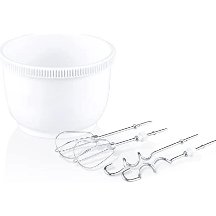 Flama 1417FL, Handmixer mit 400 W Leistung, 5 Geschwindigkeitsstufen und spülmaschinenfesten Teilen, Weiss – Bild 6