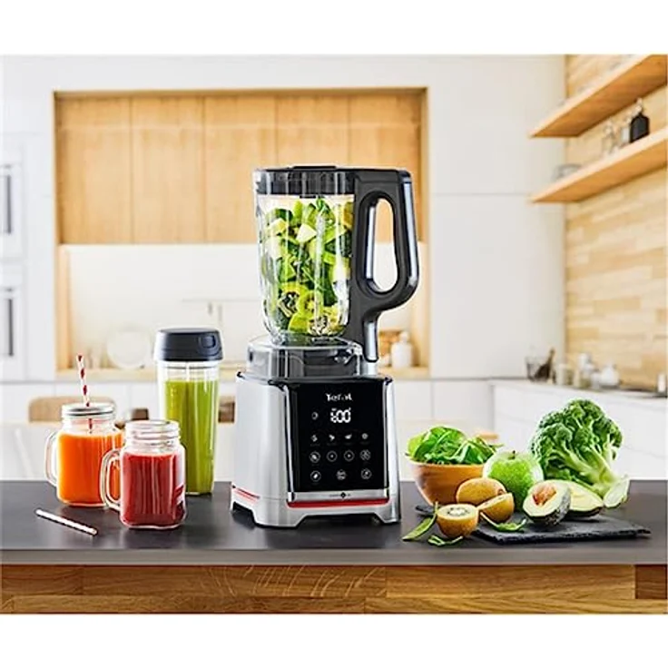 Tefal Mixer Infinity Mix+, silber, schwarz, Standmixer, Schwarz, Silber – Bild 5