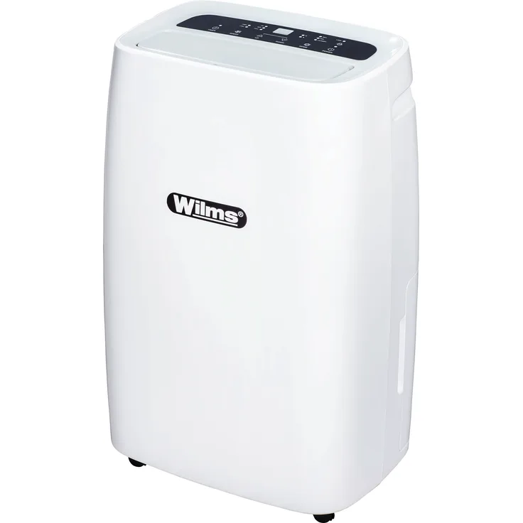 Wilms Luftentfeuchter EF 260, kompakter Luftentfeuchter mit 6 l Wassertank, Hygrostaten und Timer Funktion