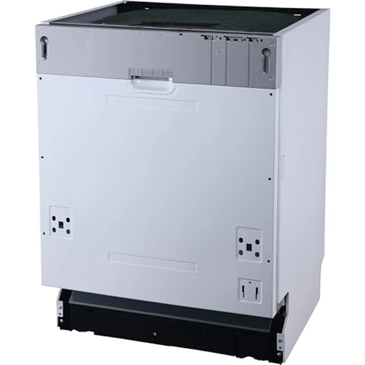 homeX GSEV6014AE Geschirrspüler vollintegriert, 60 cm, 14 Gedecke, 5 Programme, Aquastop, Silber – Bild 7