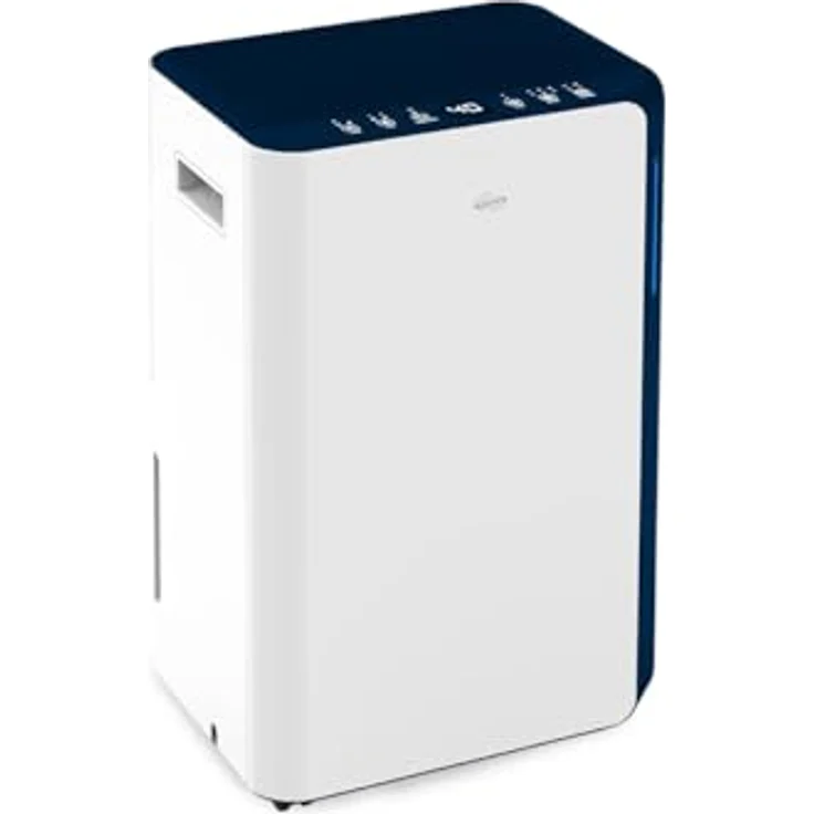 Argo Dry Pury Evo WF 17, Luftentfeuchter mit doppeltem Filtersystem, blau und weiss, geräuschlos mit spezieller Wäschetrocknungsfunktion – Bild 2