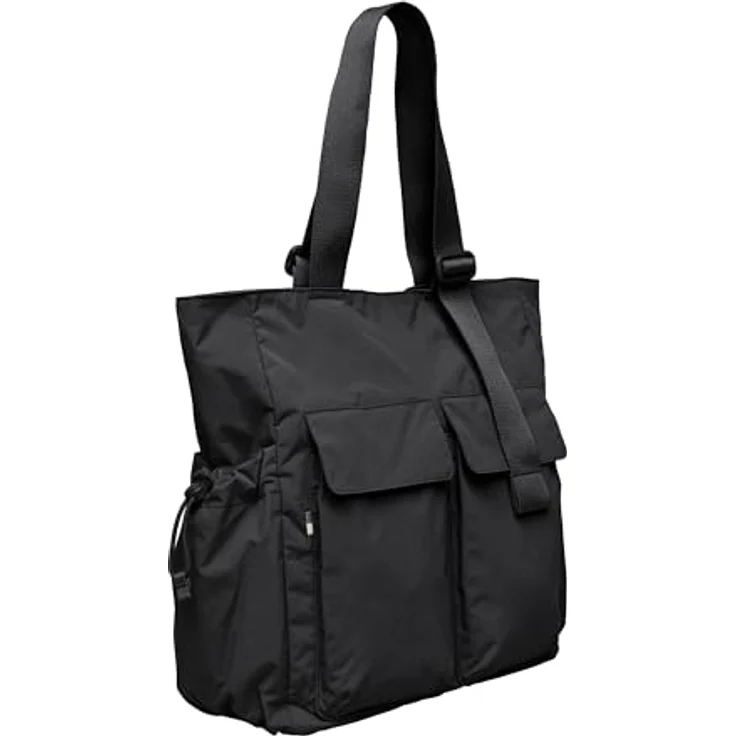 Got Bag Mellow Tote Bag, Monochrome Shopper Tasche aus 100% Polyester, 40 cm x 12 cm x 36 cm, schwarz – Bild 8