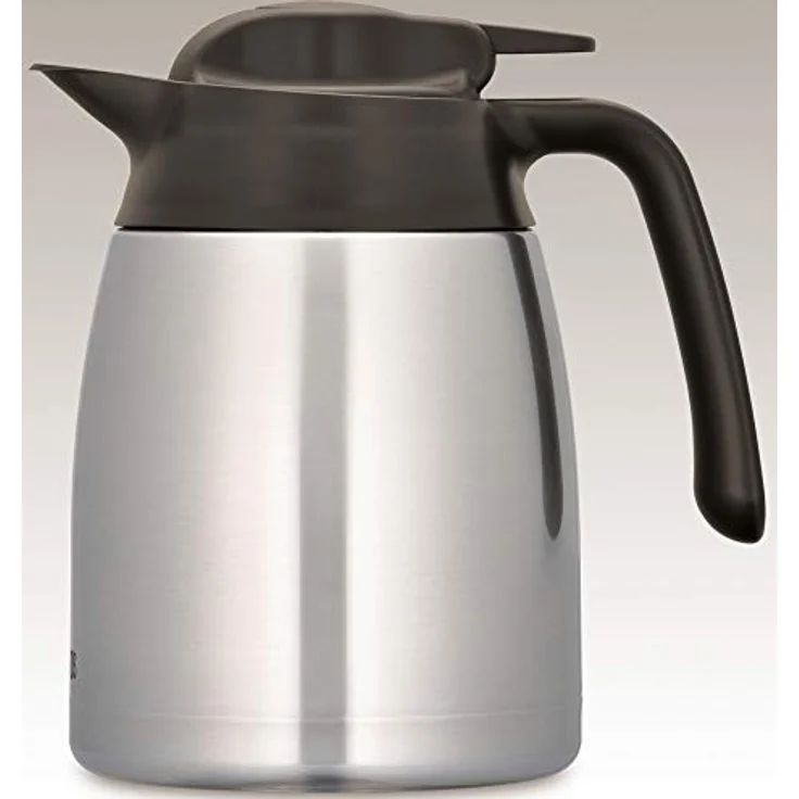 THERMOS 4026.205.100 Thermoskanne THV, Edelstahl mattiert 1,0 l, 12 Stunden heiß, 24 Stunden kalt, zerlegbarer Verschluss, BPA-Frei – Bild 4