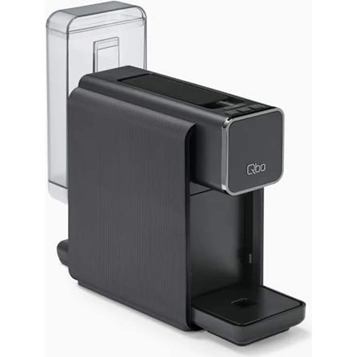 Tchibo Qbo ONE Premium Kapselmaschine mit 16 Kapseln, 19 Bar PressBrew, Espresso, Caffè Crema & Grande, Soft Black – Bild 3