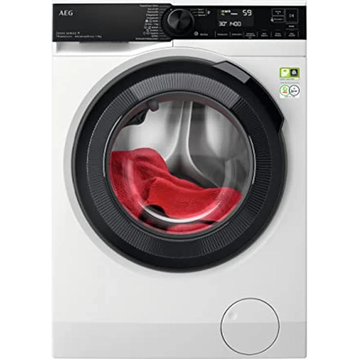 AEG LR8E75490 WiFi Waschmaschine / Serie 8000 mit PowerCare® / UniversalDose Schublade / ÖKOMix - Faserschutz / ProSteam® - Auffrischfunktion / 9,0 kg / Leise / Nachlegefunktion / 1400 U/min – Bild 1