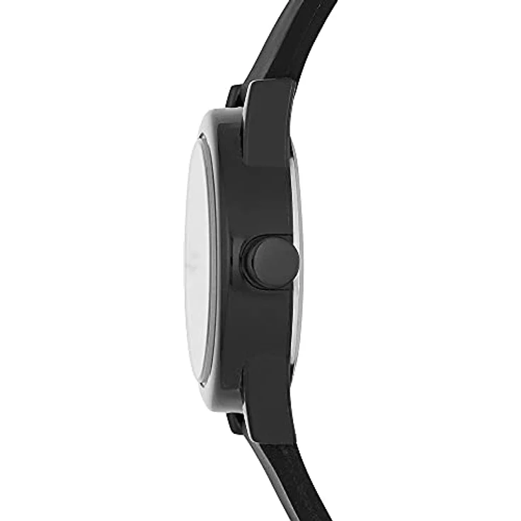 SKECHERS Damen Analog Quartz Uhr SR6028, 30 mm Gehäusegröße, schwarzes Zifferblatt, schwarzes Silikonarmband, wasserfest bis 30 m – Bild 2