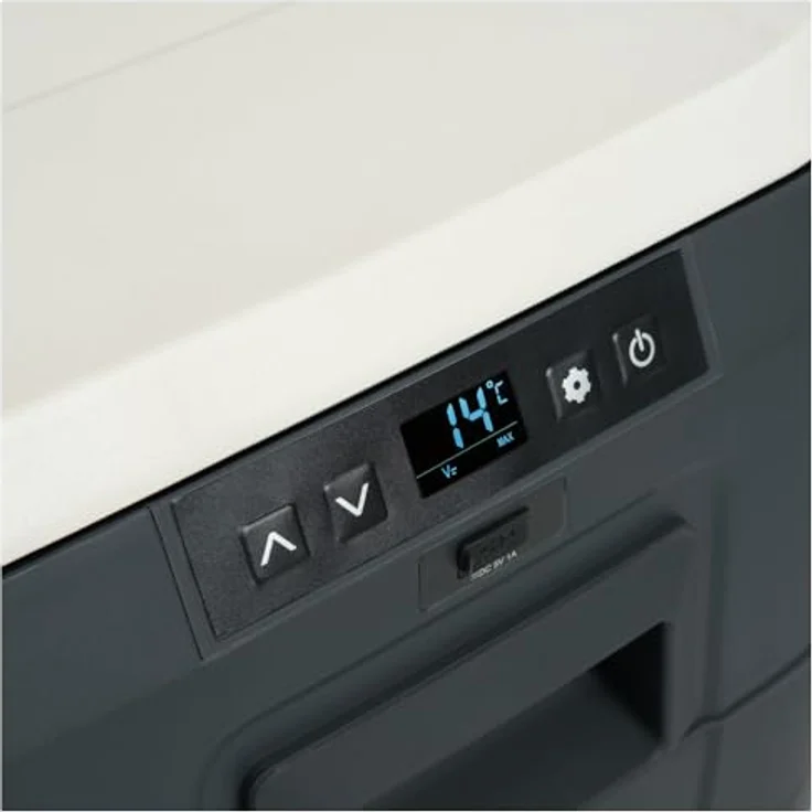 Eurom Fred, Kühlbox (40 l) mit Kühl- und Gefrierfunktion, USB-Anschluss, Auto-/Boot-Adapter, energiesparendem ECO-Modus – Bild 3
