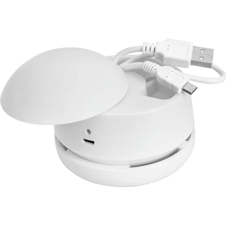WEDO Mini-Tischstaubsauger W2D2, wiederaufladbar, weiß – Bild 2