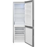 TELEFUNKEN Kühl-Gefrierkombination | Kühlschrank groß mit Gefrierfach | 268 Liter Gesamt-Nutzinhalt | freistehend | Höhe 170 cm | leise 40 dB | Kühlgefrierkombi KTFK278ES2 in silber - Preisvergleich