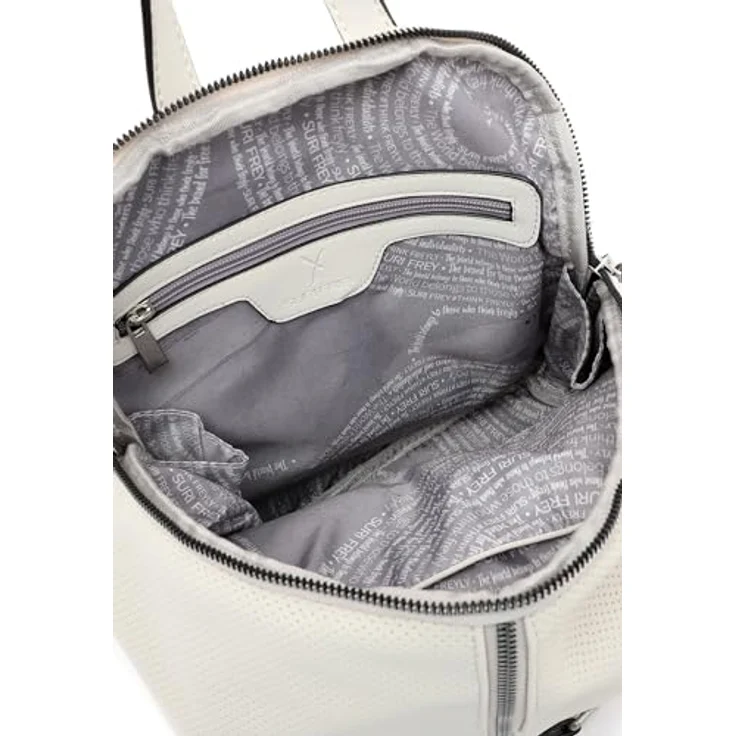 Suri Frey Romy Basic City Rucksack, 32 cm, in beige, 100% Polyurethan, ideal für den urbanen Alltag – Bild 5