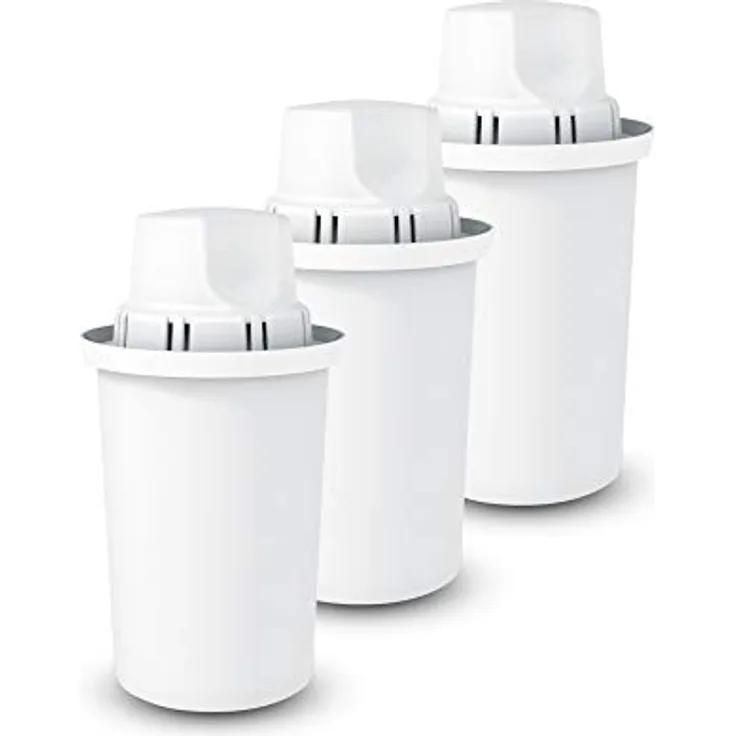 Dafi | Standard Classic Wasserfilter | Ersatz Filter-kartuschen kompatibel mit Brita Classic, PearlCo Classic | Reduziert die Wasserhärte | Alternative zu Flaschenwasser | BPA-frei | 3er-Pack