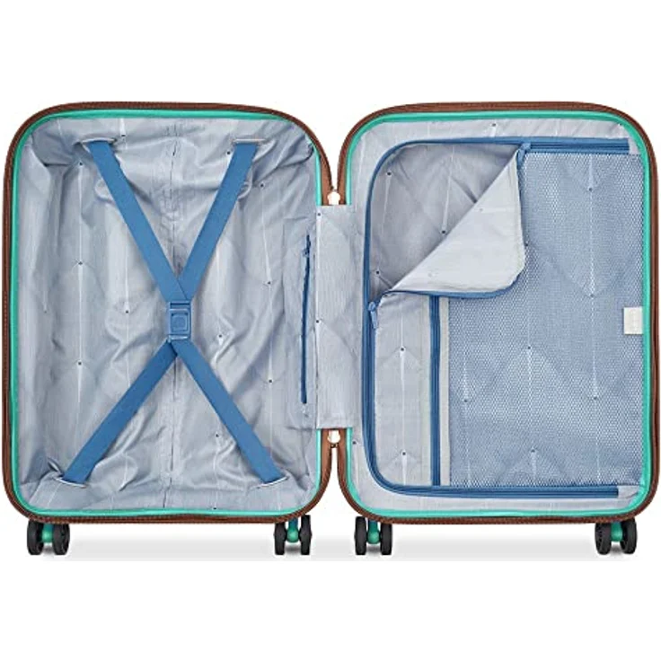 DELSEY Paris Freestyle Hartschalen-Kabinenkoffer 55 cm, 36 L, S Slim, Mandel, mit TSA-Schloss und SECURITECH-Reißverschluss – Bild 3