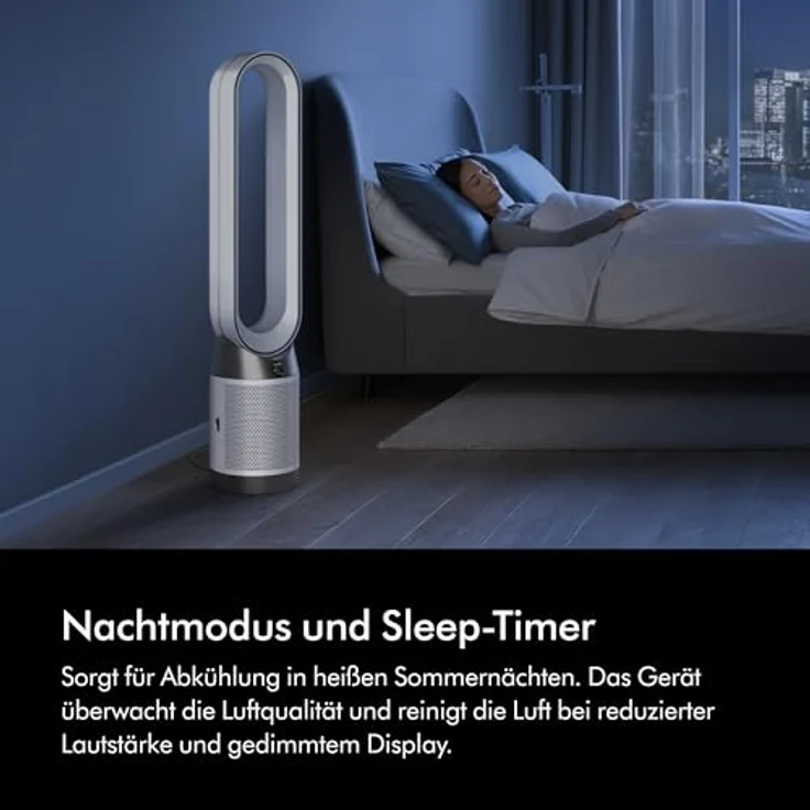 Dyson Purifier Cool TP10, Luftreiniger mit HEPA- und Aktivkohlefilter, Weiss – Bild 6